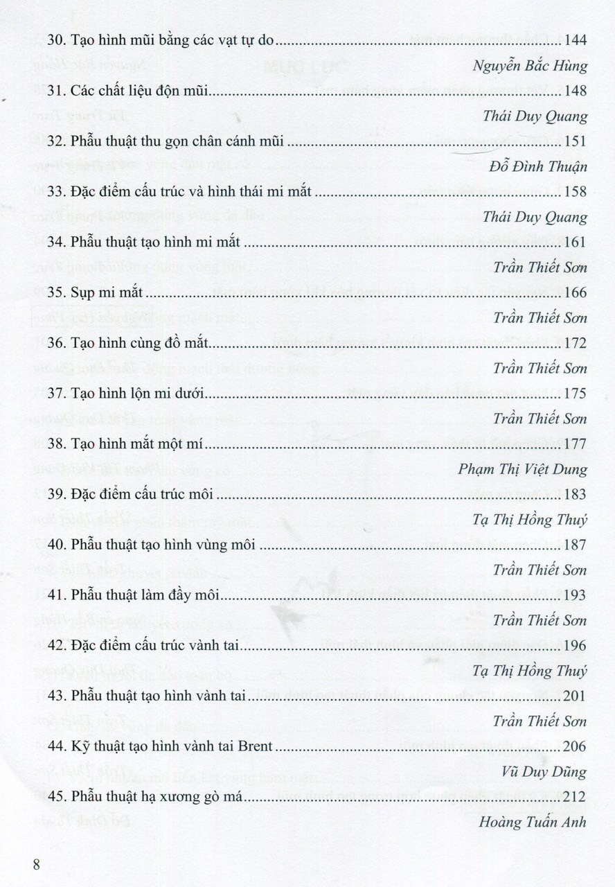 Các Vấn Đề Cơ Bản Trong Phẫu Thuật Tạo Hình Thẩm Mỹ - Trường Đại Học Y Hà Nội