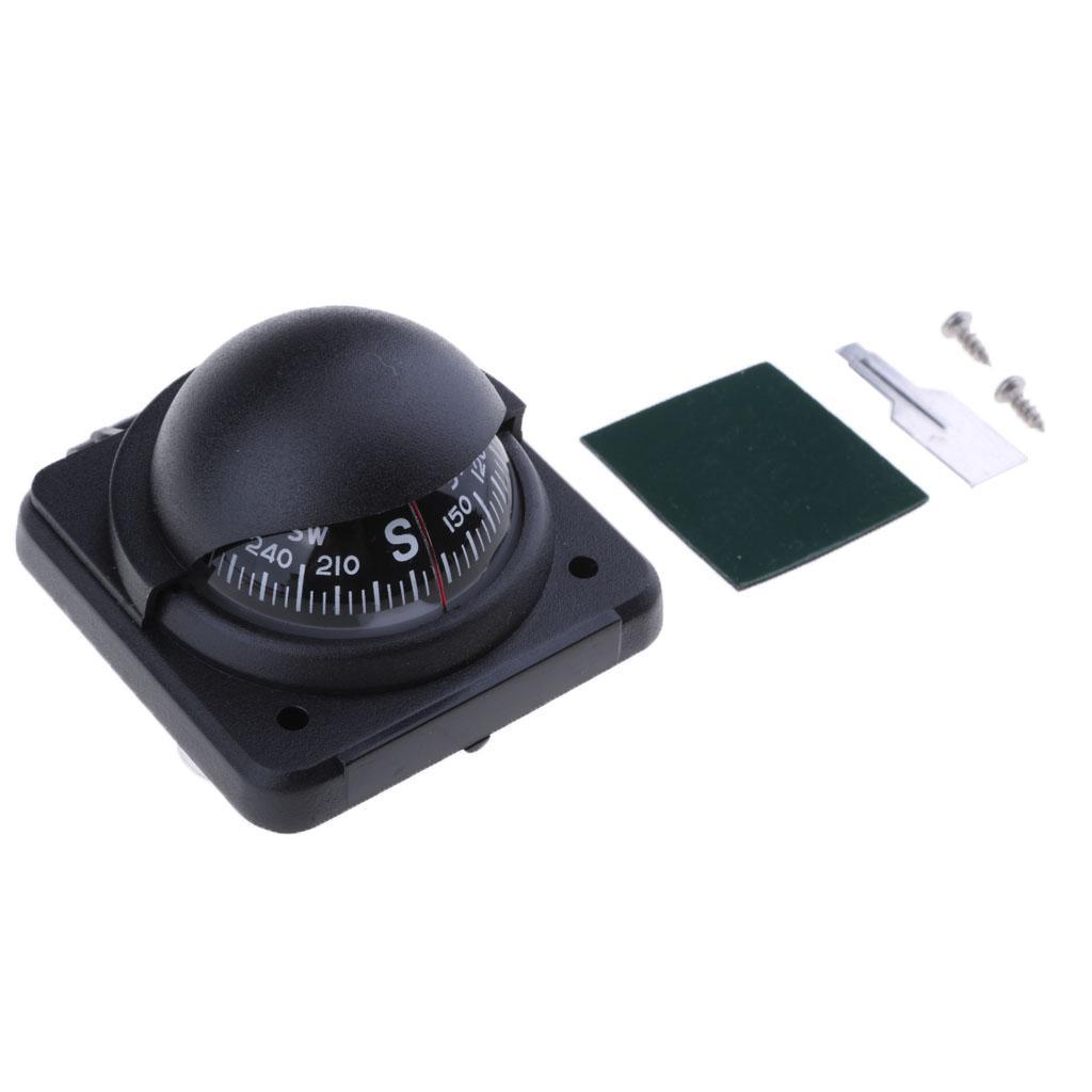 2- Car Truck Boat Electronic Compass Ball Shaped