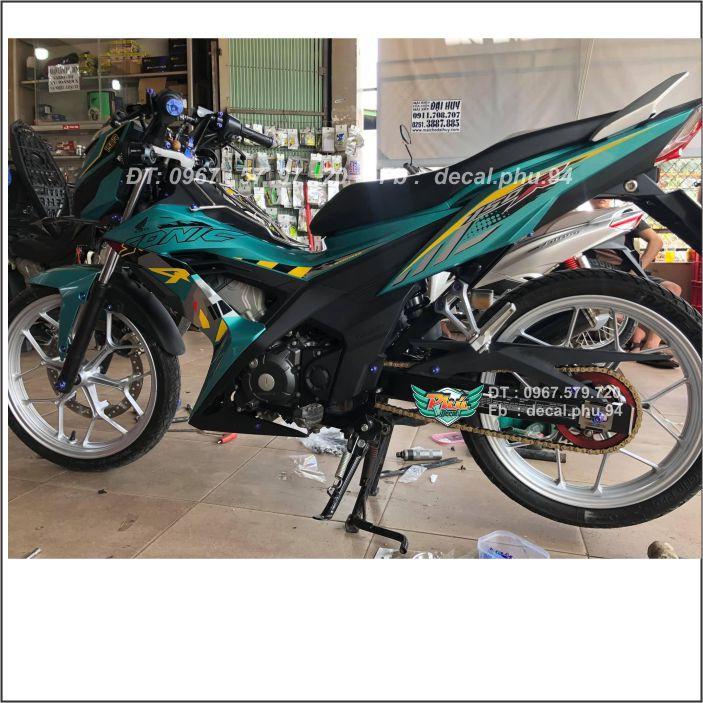 Tem Sonic Xanh ngọc Crom
