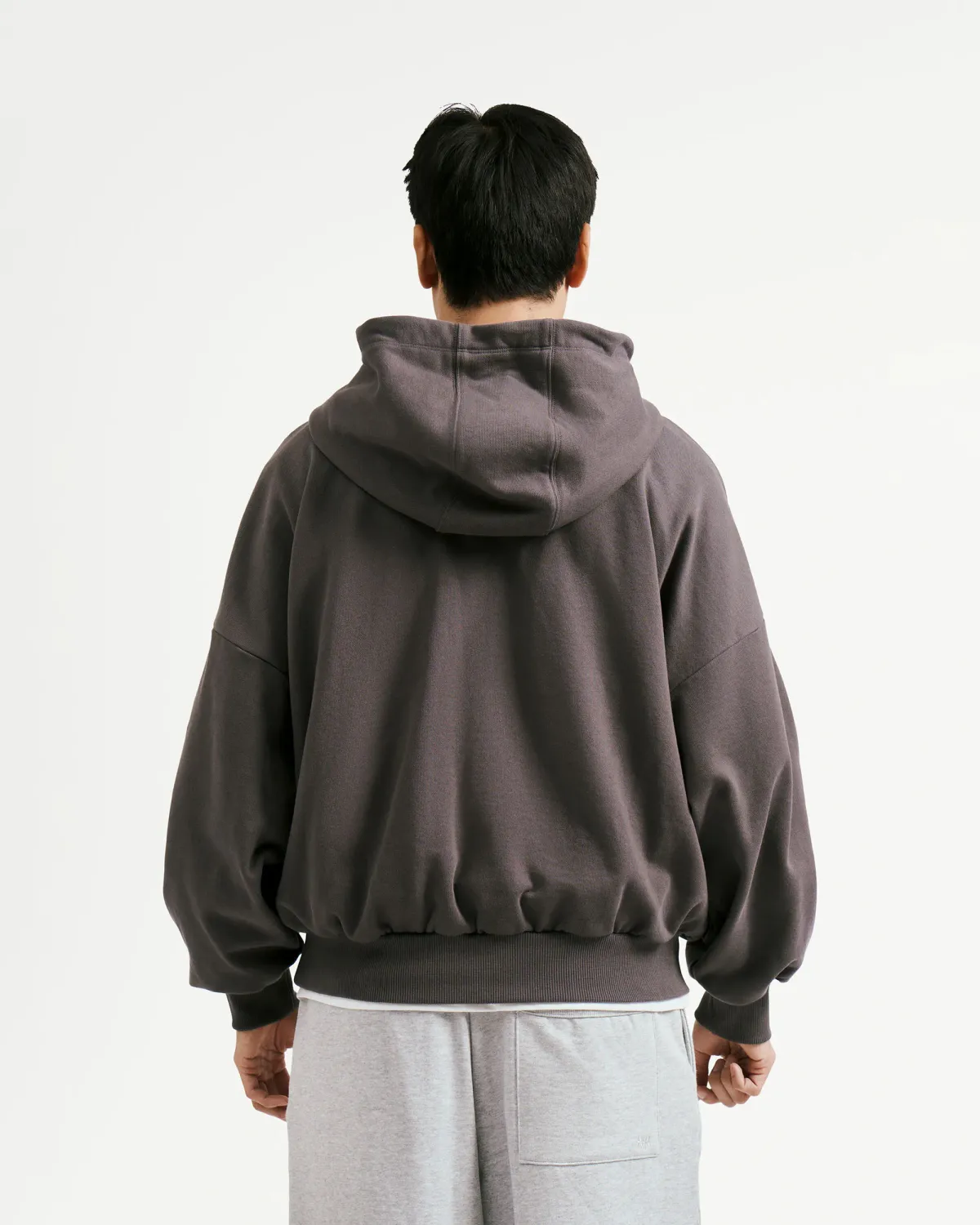 Áo hoodie nam vải nỉ Form Boxy - ROUTINE 10F25HOD001