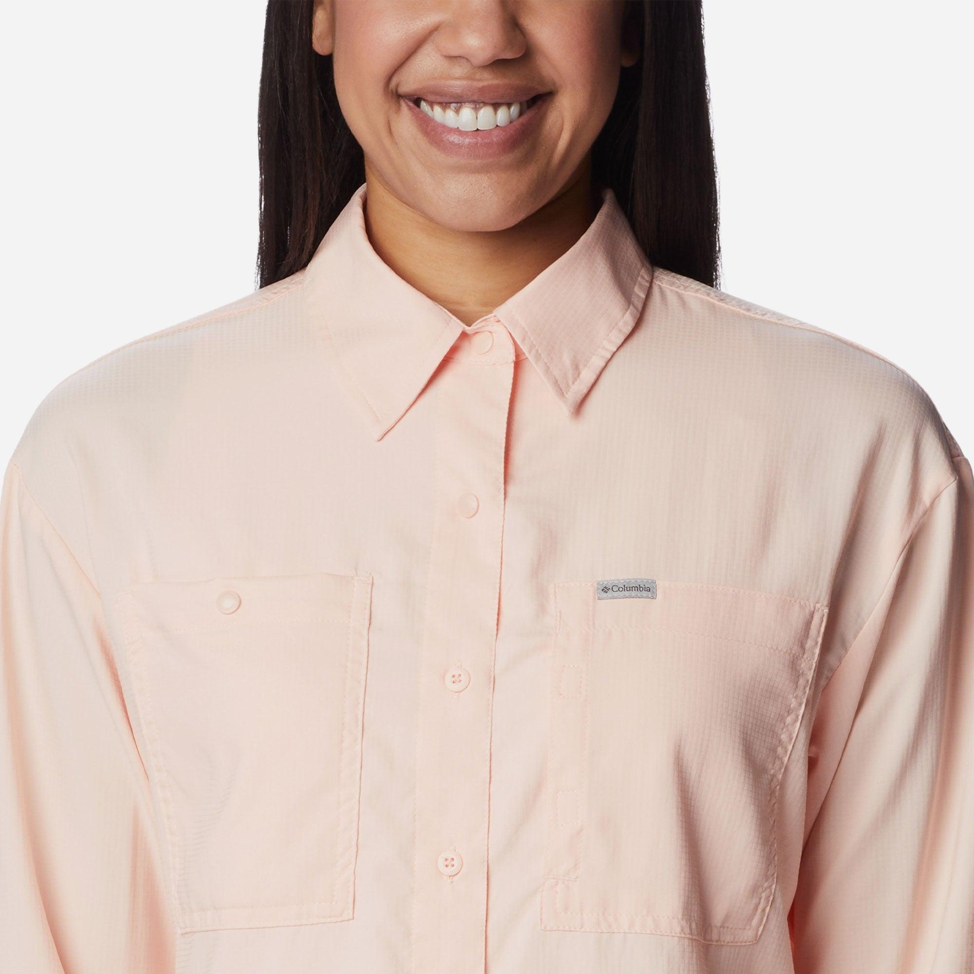 Áo sơ mi dài tay chống nắng nữ Columbia Silver Ridge Utility - 2033343890