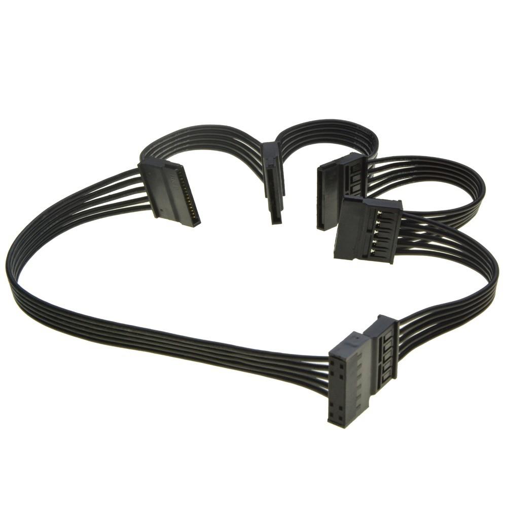 Cáp chia nguồn ổ cứng HDD, SSD Sata 1 cổng ra 5 cổng