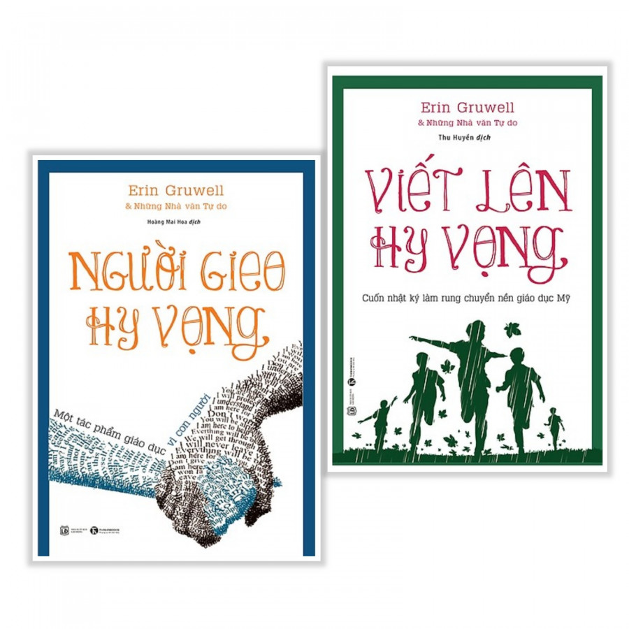 Combo Sách Kỹ Năng Sống Hay: Người Gieo Hy Vọng (Tái Bản) + Viết Lên Hy Vọng (Tái Bản) - Tặng kèm bookmark HappyLife