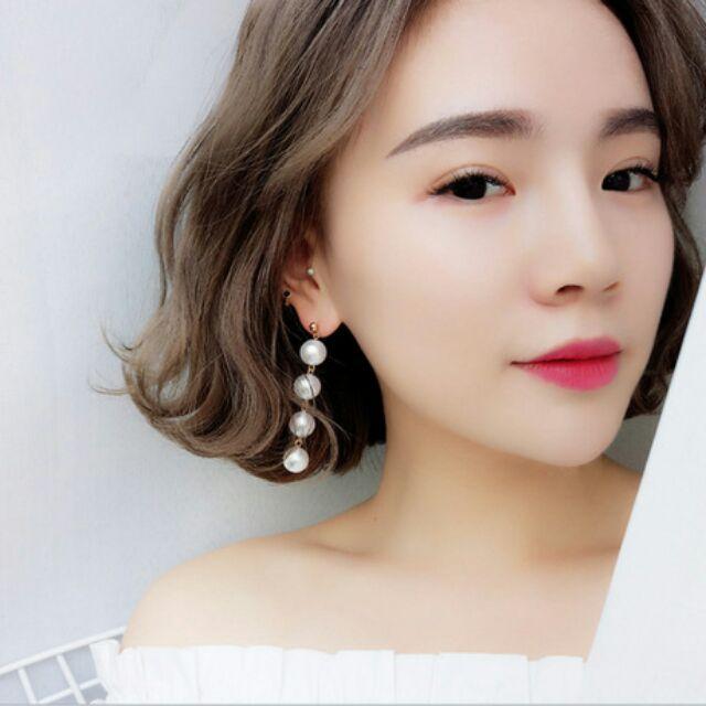 Khuyên ngọc trai dài