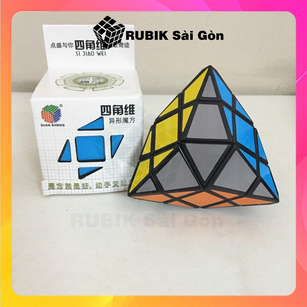 Rubik Biến Thể Tứ Giác DianSheng Rubic Quadrangle 2x2 Xịn Đẹp Độ Khó Cao Xoay Mượt Không Gắt Giá Rẻ