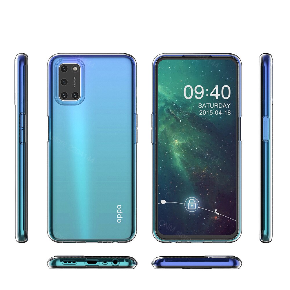 Ốp lưng dẻo silicon cho Oppo A52 hiệu Ultra Thin - Hàng nhập khẩu