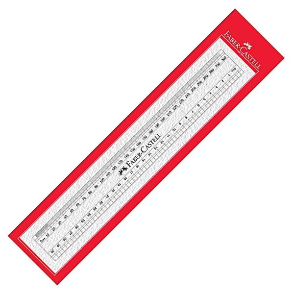 Bộ 2 Thước Kẻ Nhựa Faber - Castell 171220 - 30Cm