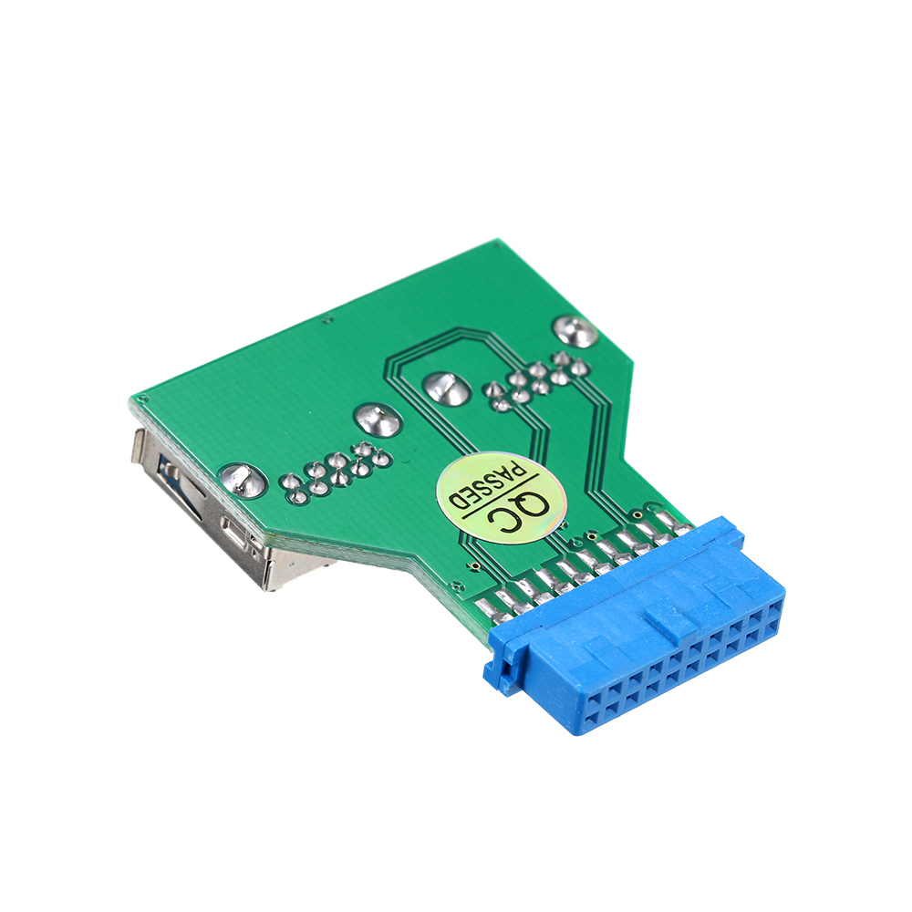 Bộ Chuyển Đổi Bo Mạch Chủ Máy Tính Để Bàn 19pin / 20pin Đến 2 Cổng USB 3.0 A Female