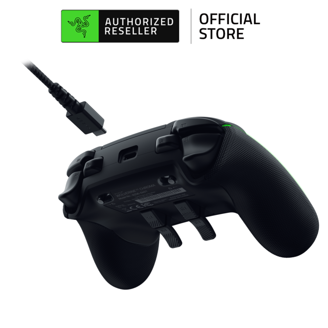 Tay cầm chơi game Razer Wolverine V2 Chroma - Wired Gaming Controller for Xbox Series X (Hàng chính hãng)