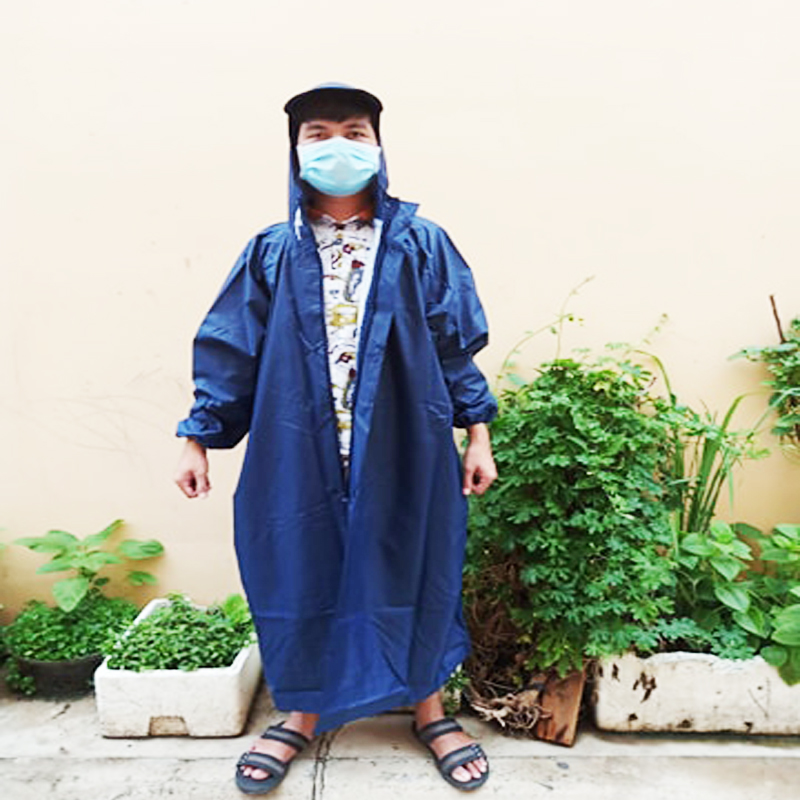 Áo Mưa Dây Khoá Kéo Vải Dù Cao Cấp, Áo Mưa Măng Tô, Hàng Việt Nam, Khổ To Rộng, Chống Thấm Hiệu Quả, Phù Hợp Nam Và Nữ, Có Túi Đựng, Có Lựa Chọn Màu Sắc
