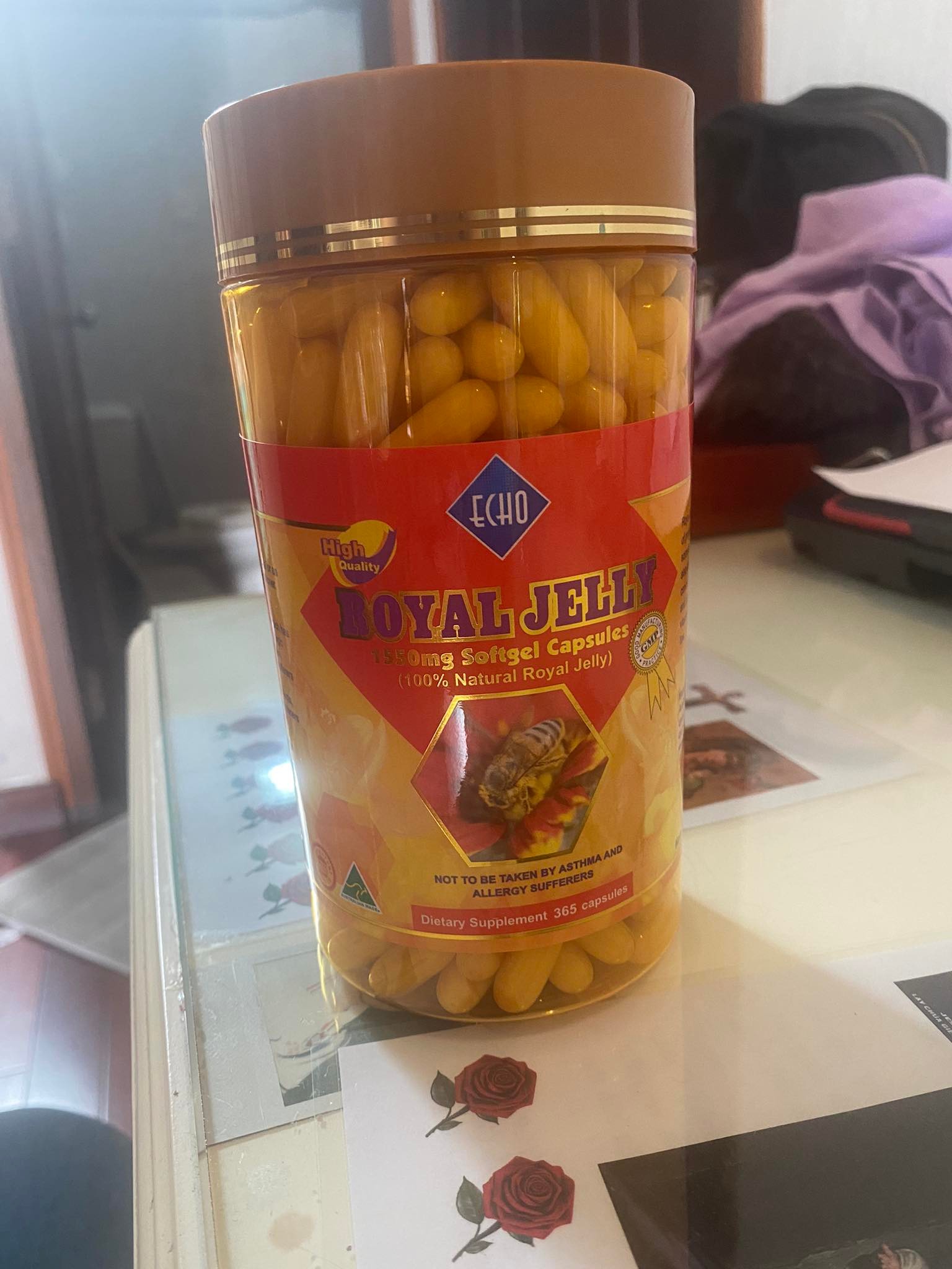 Viên uống Sữa Ong Chúa Royal Jelly 1550mg Soft Gel Capsules