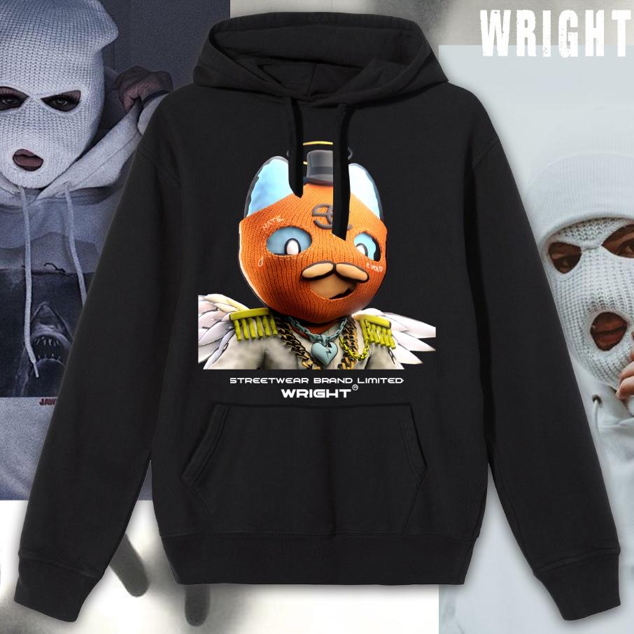 Áo hoodie wright EVOL Cat unisex