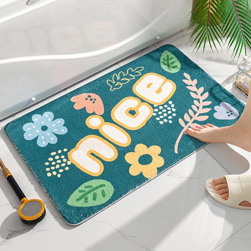 Thảm Lót Sàn Thấm Hút Nước Chống Trượt Cho Phòng Tắm/Phòng Ngủ/Nhà Vệ Sinh