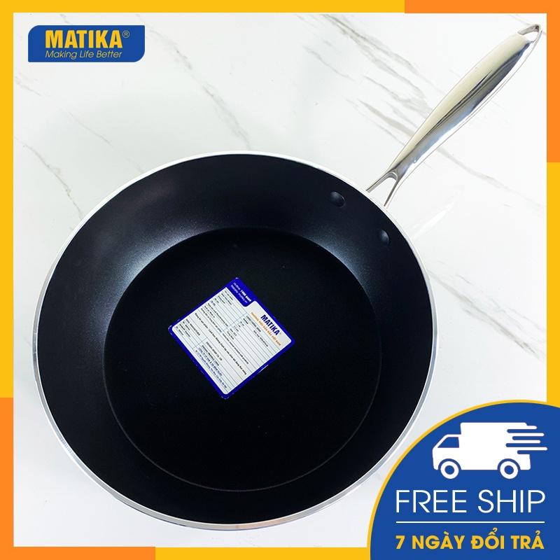 Chảo Chống Dính Đáy Từ MATIKA Sâu Lòng Size 30CM MTK-SP1630 - Hàng chính hãng