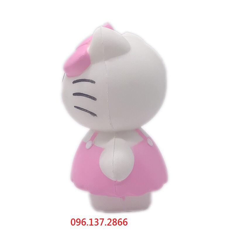 ( hồng ) SQUISHY BÉ MÈO HELLO KITTY HỒNG DỄ THƯƠNG ( nguyenhuyen9916 )