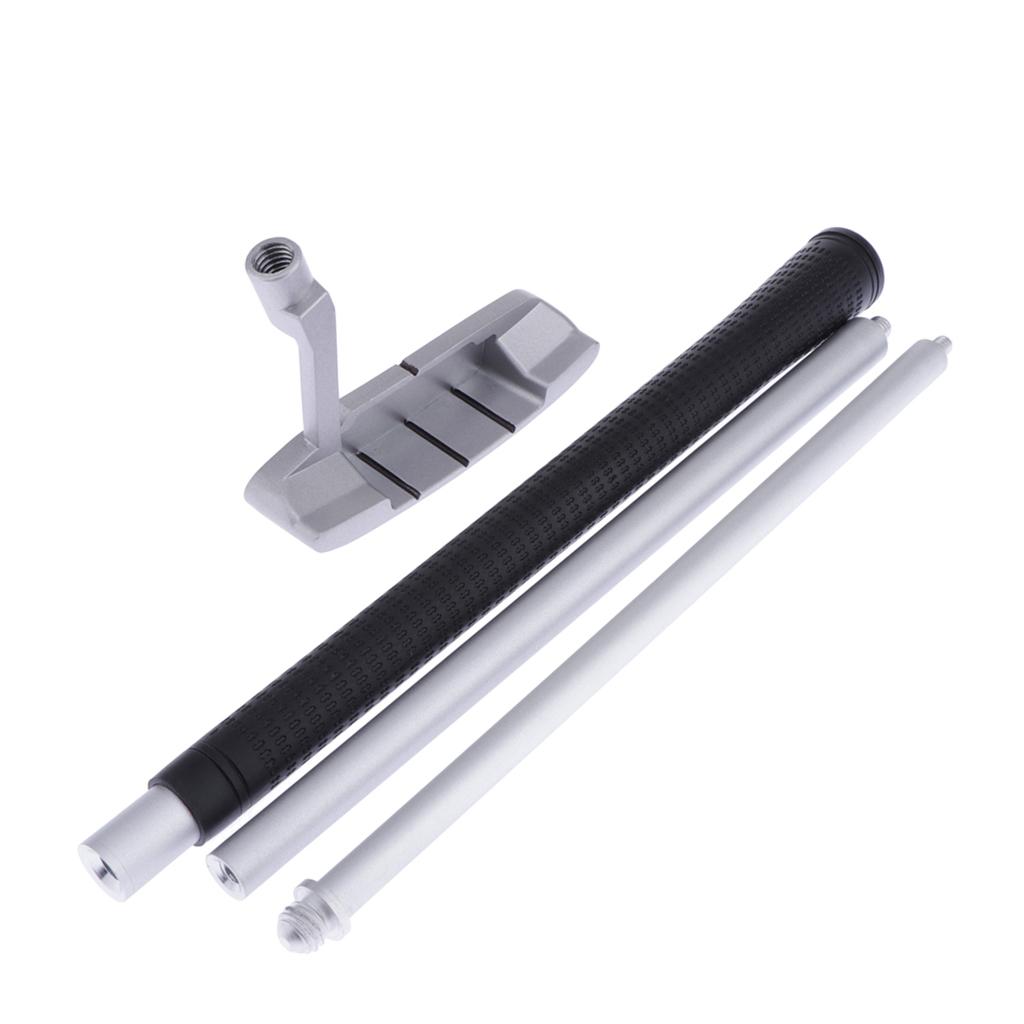 2xAluminum Alloy 3 Section Golf Putter Golf Putting Practice Tool Accessories
