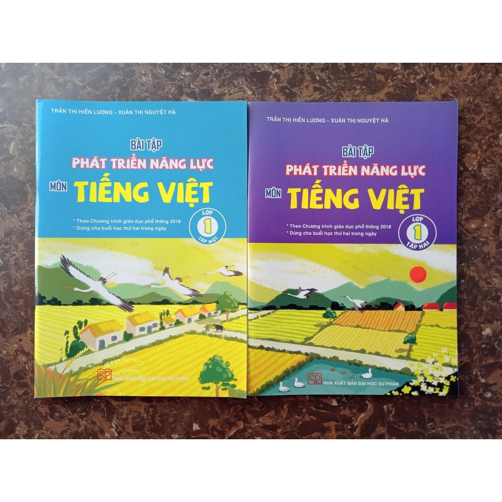 Sách - Combo Bài tập phát triển năng lực môn Tiếng Việt lớp 1