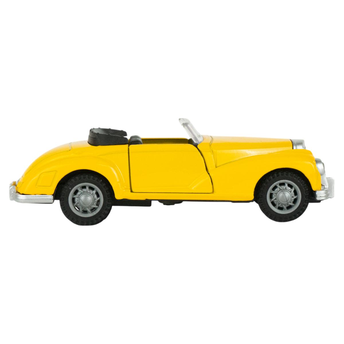 Đồ Chơi Mô Hình Xe MB Cổ Điển Chạy Trớn - Toys&amp;Joys 13223 - Màu Vàng
