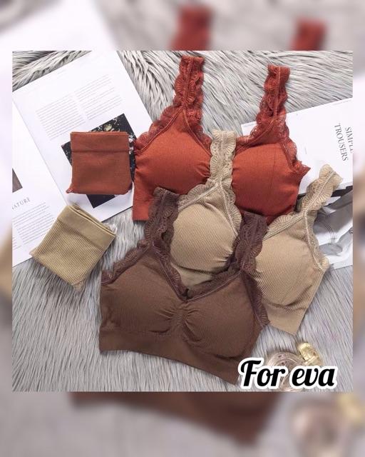 Áo lót Bra len tăm dây ren hàng cao cấp