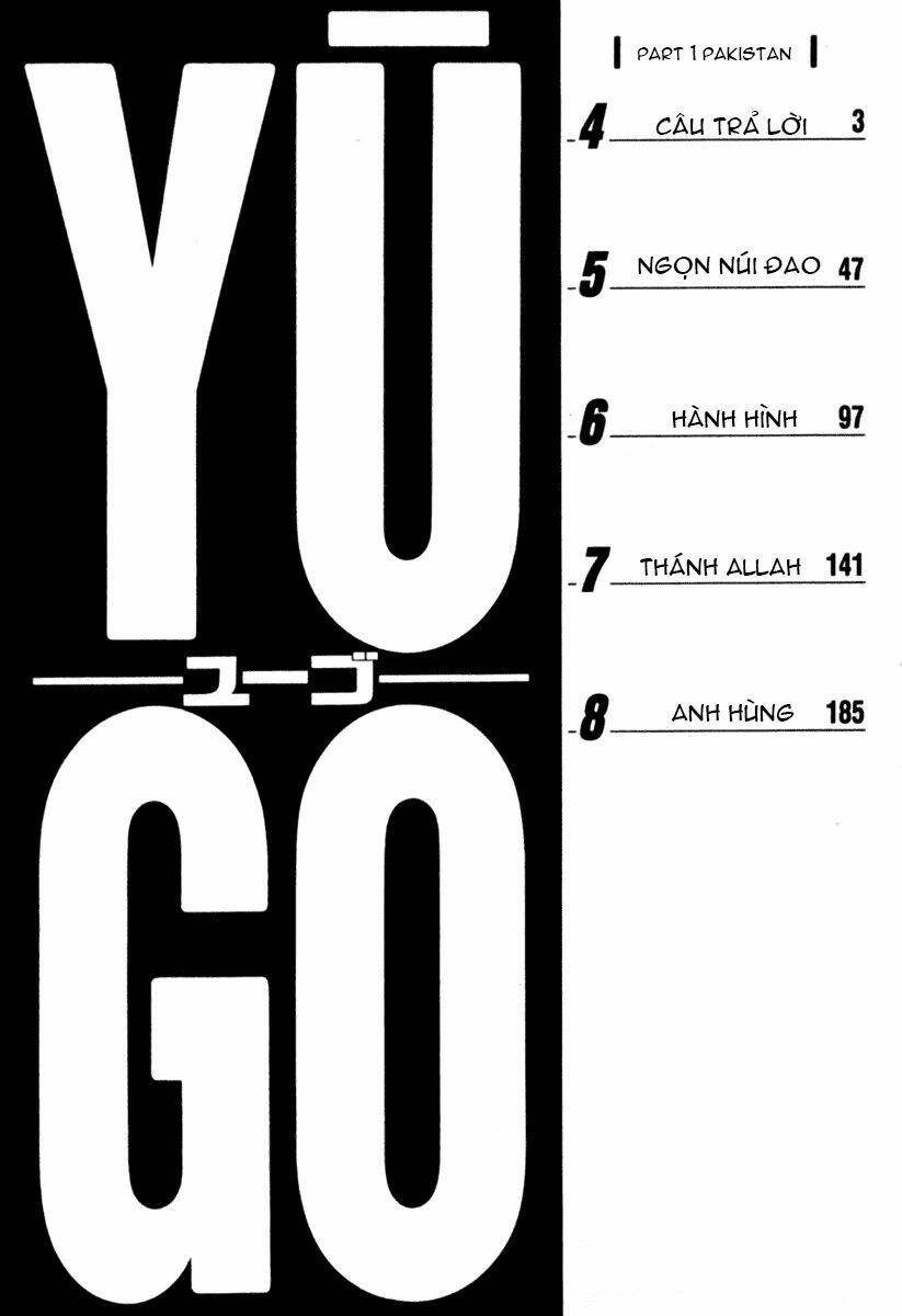 yugo - kẻ thương thuyết chapter 4 5