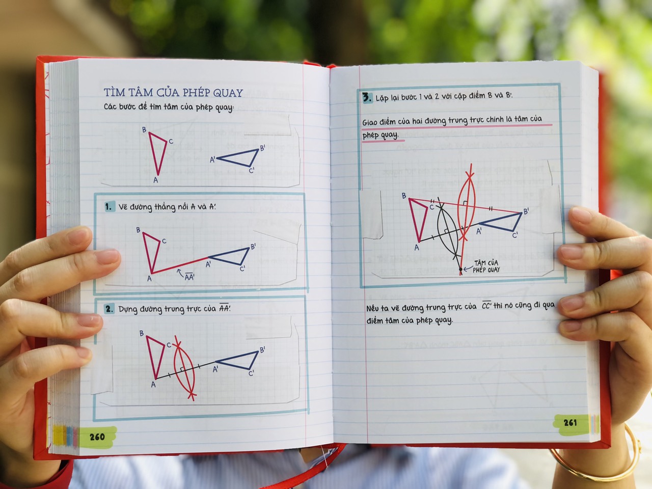 Sách sổ tay hình học tổng hợp kiến thức toán hình từ lớp 8 đến lớp 12
