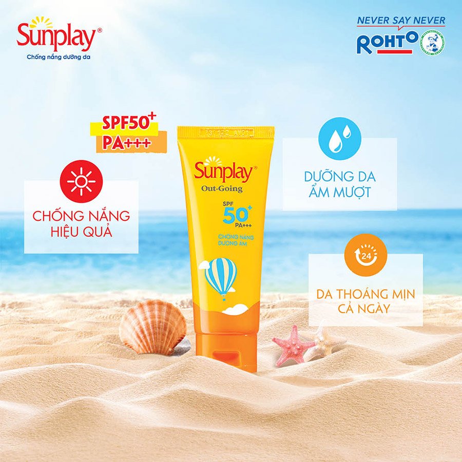 Kem Chống Nắng Dưỡng Da Sunplay Out Going SPF 50+, PA+++ (30g)