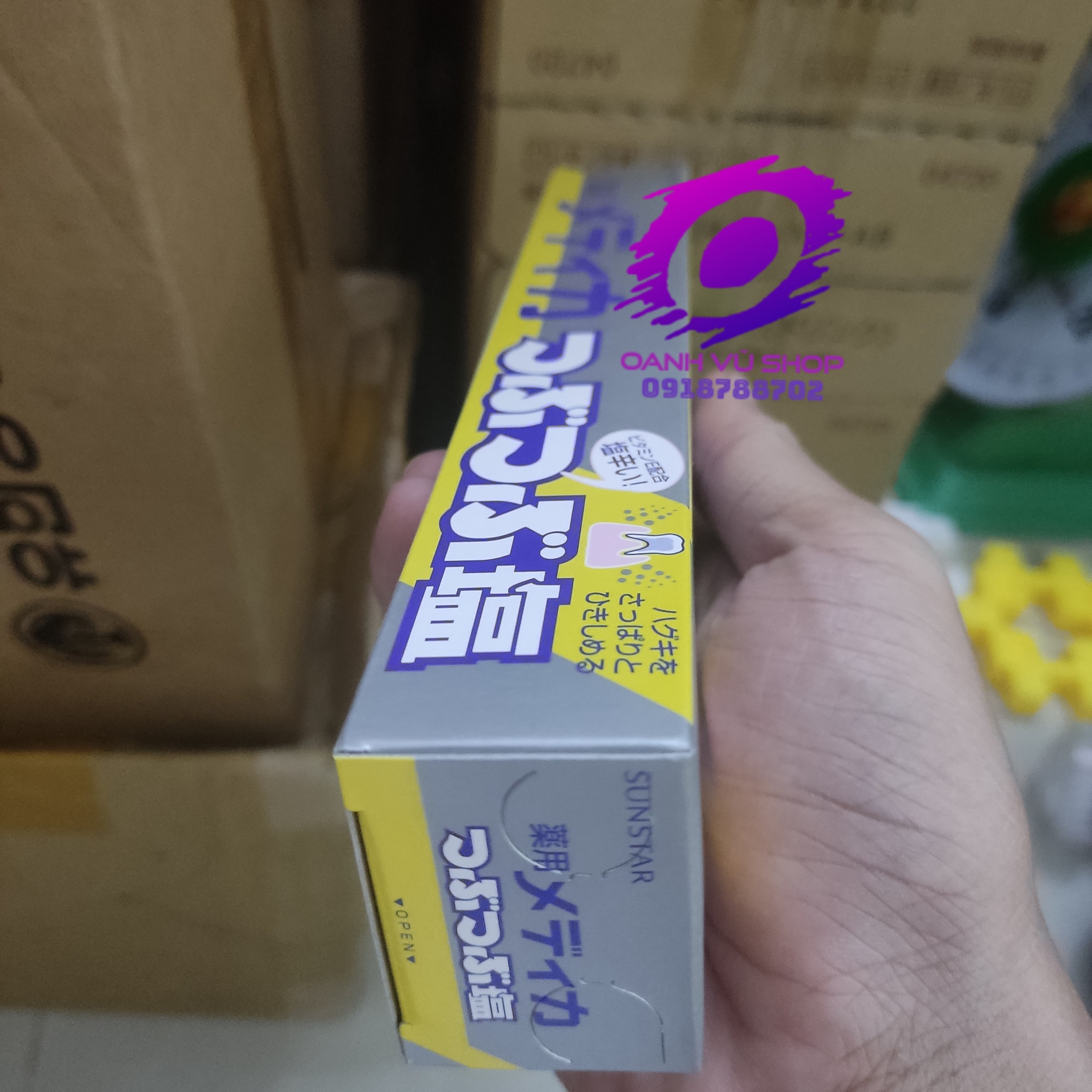 Kem đánh răng muối nhật bản Sunstar 170g