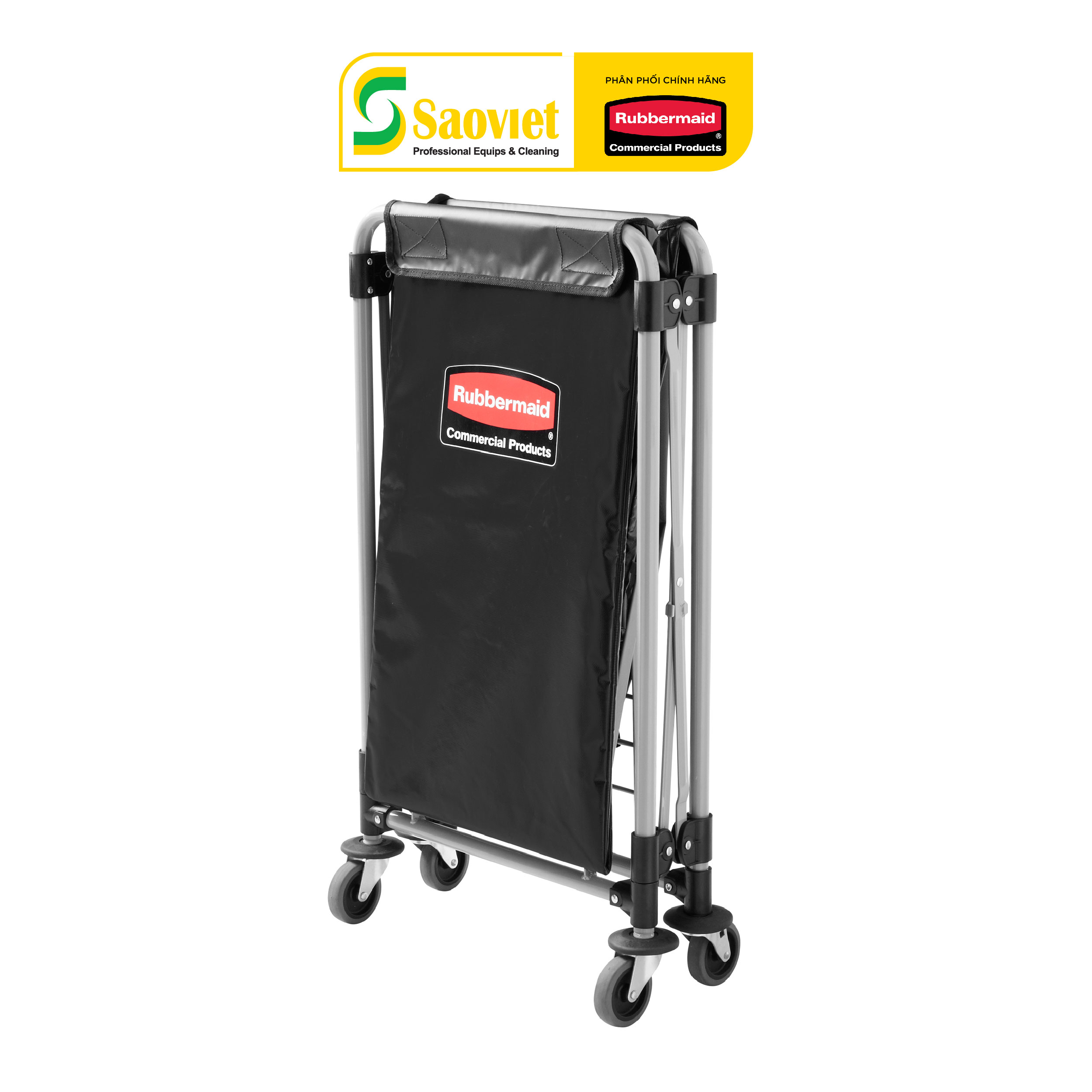 Xe Đẩy Đồ Nhà Giặt Rubbermaid (Chính Hãng) - SKU: 1881749/50 | SAOVIETCO