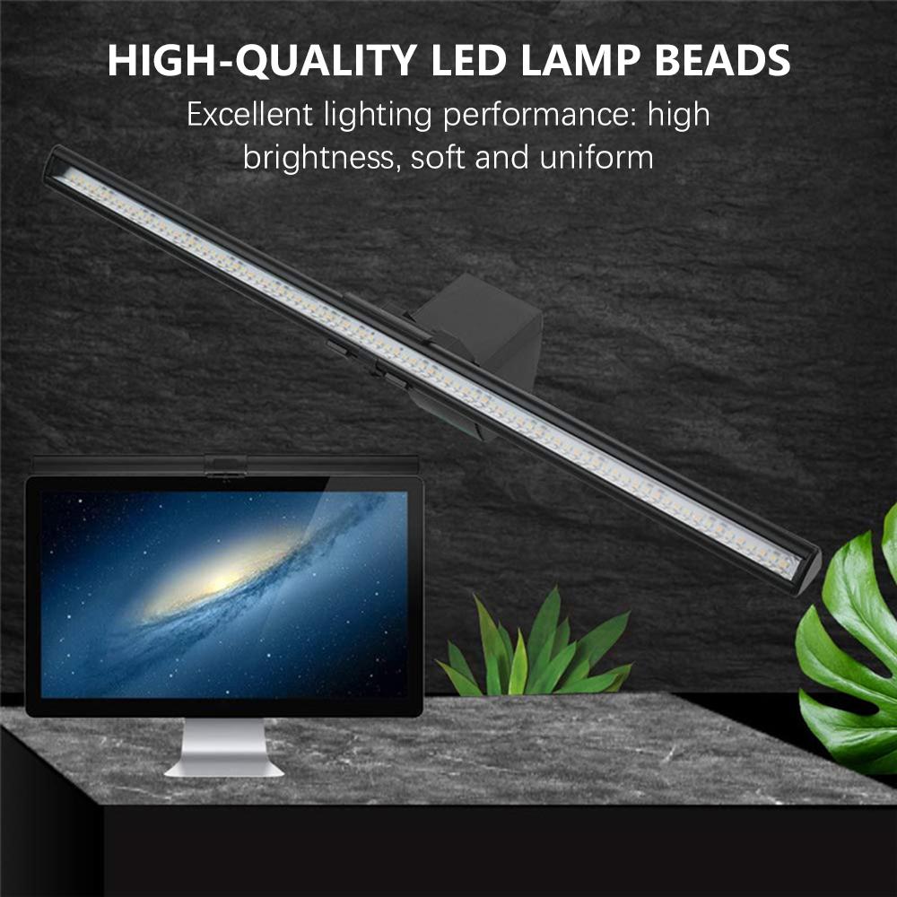 Thanh Ánh Sáng Màn Hình Máy Tính 40Cm Với Nhiệt Độ Hai Màu 2800K-6500K