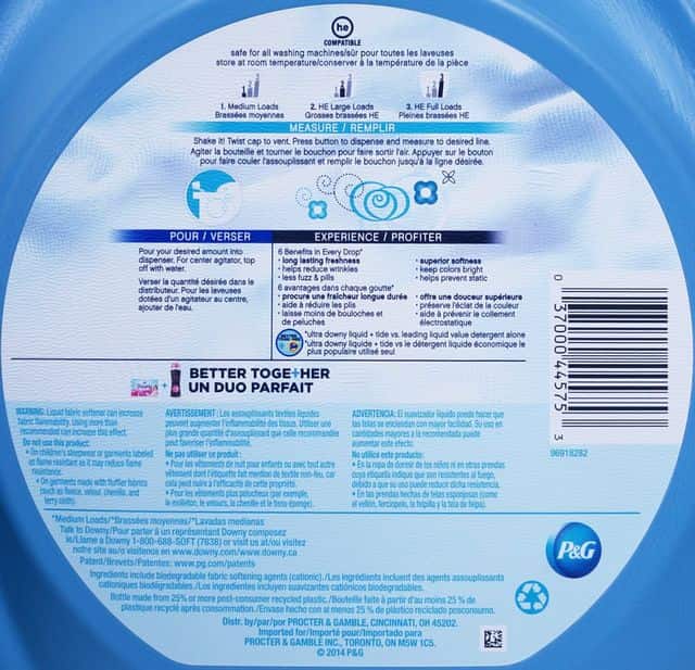 Nước xả làm mềm vải của Mỹ Downy Ultra April Fresh 4.08L loại đậm đặc (204 Loads)
