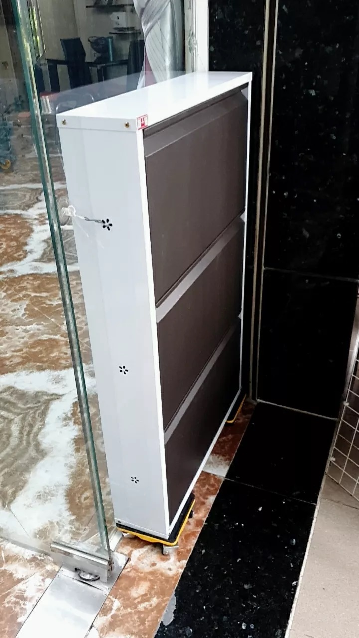 Tủ Giày Dép Xuân Hòa Treo Tường Chất Liệu Bằng Thép Sơn Bột Tĩnh Điện Cao Cấp