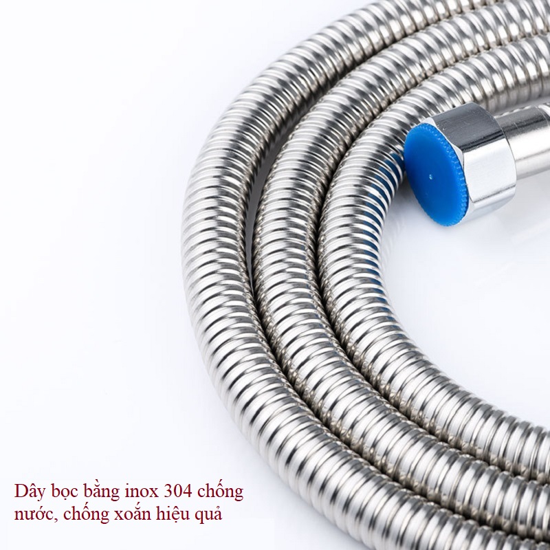 Dây sen tắm inox chống xoắn dài 1,5m
