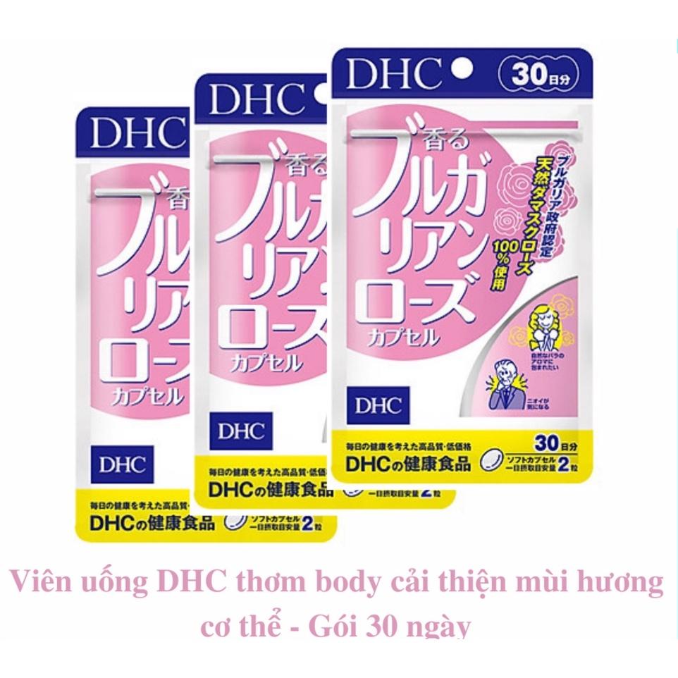 Viên Uống Thơm Body Hương Hoa Hồng Bulgarian Rose Capsule Gói 30 Ngày