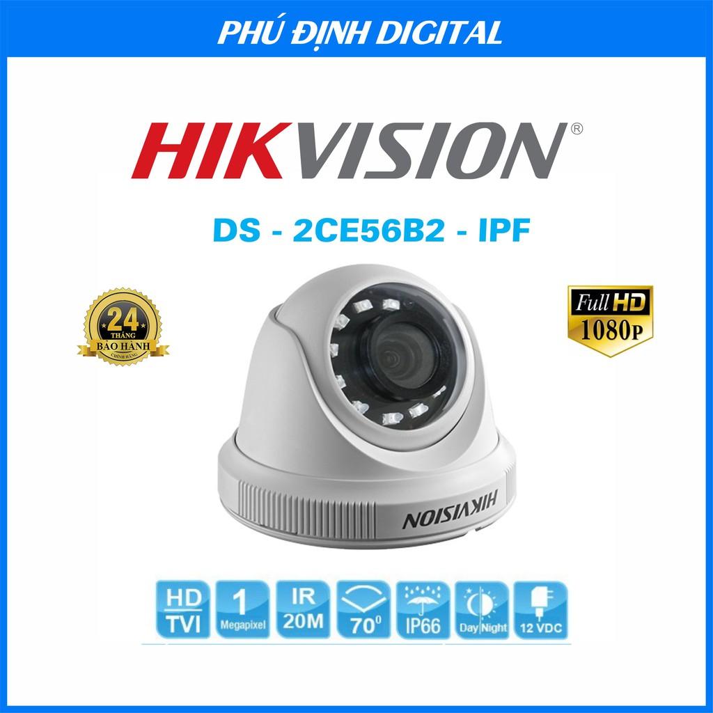 Camera Hikvision quan sát ngoài trời chống trộm siêu nét - Hàng Chính Hãng