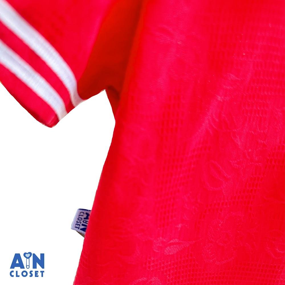 Bộ quần áo Ngắn bé gái họa tiết Thủy Thủ Đỏ Cotton dệt - AICDBGBJN0TX - AIN Closet