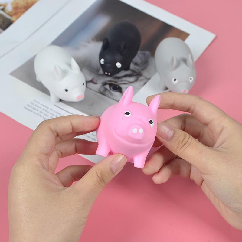 Heo Biến Hình Lala Pig Đồ Chơi Kéo Bóp Xả Stress Lợn Squishy