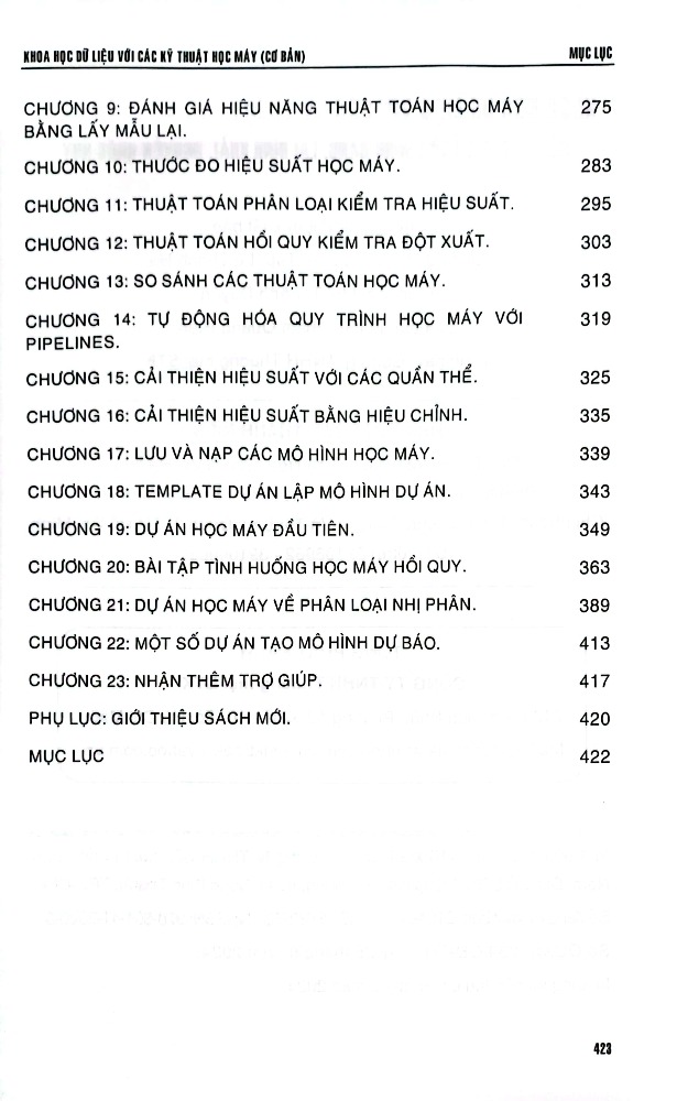 Khoa Học Dữ Liệu Với Các Kỹ Thuật Học Máy (Cơ Bản) - STK