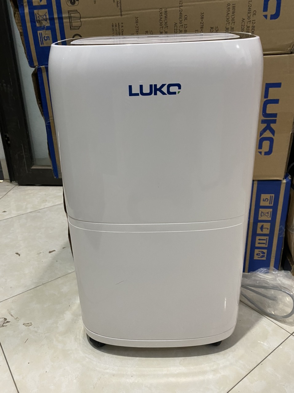 Máy hút ẩm 20L/24 giờ thương hiệu LUKO của Đức LK20-B270R LK012 - Hàng chính hãng nhập khẩu