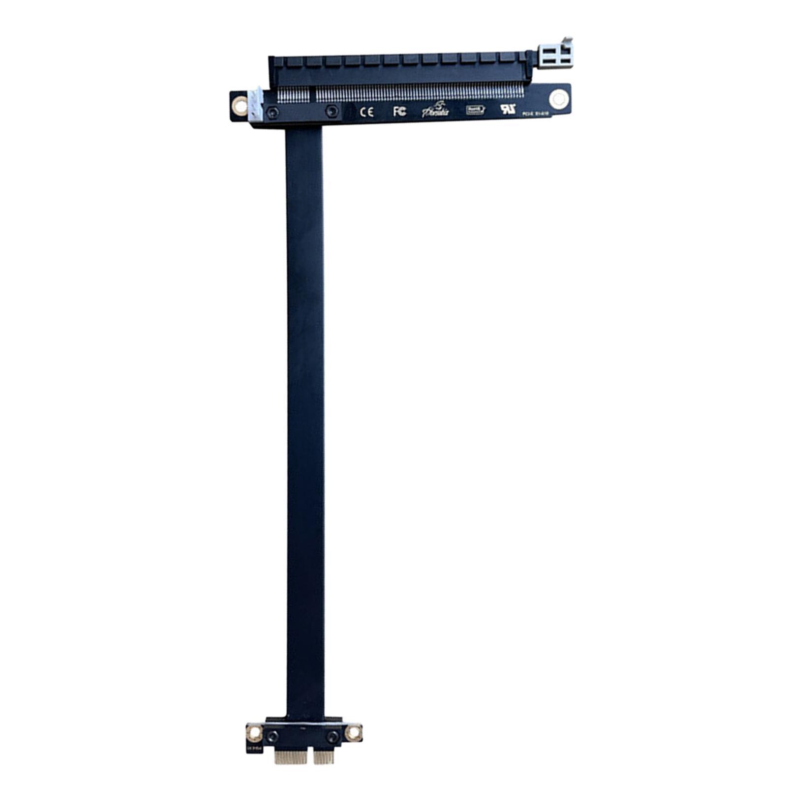 PCI-e 3.0 PCI Express Gen3 8Gbps 1X to 16X Extension Cable 180 Degree 20cm A