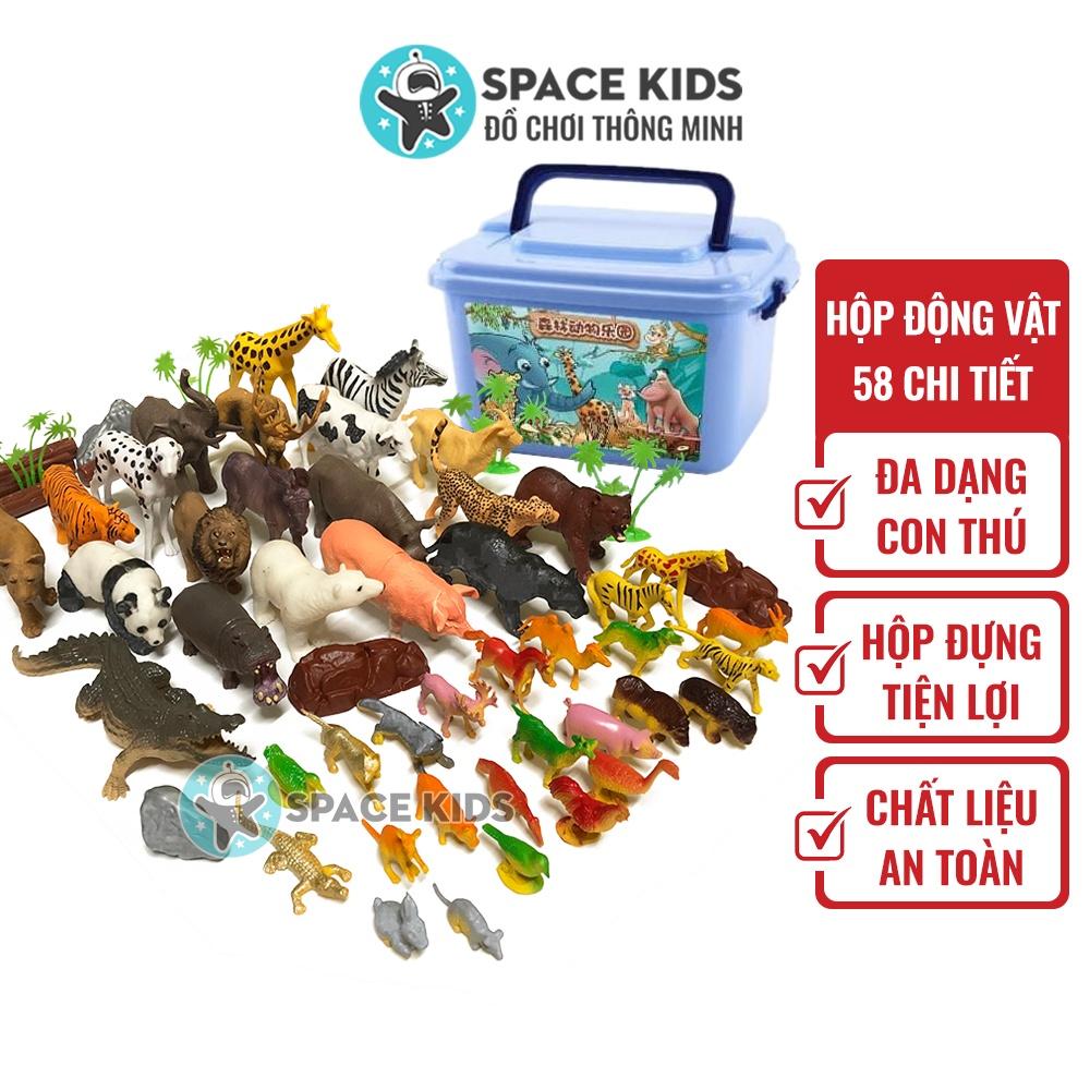 Bộ đồ chơi lắp ghép mô hình con vật bằng gỗ cho bé T255  Huy Linh