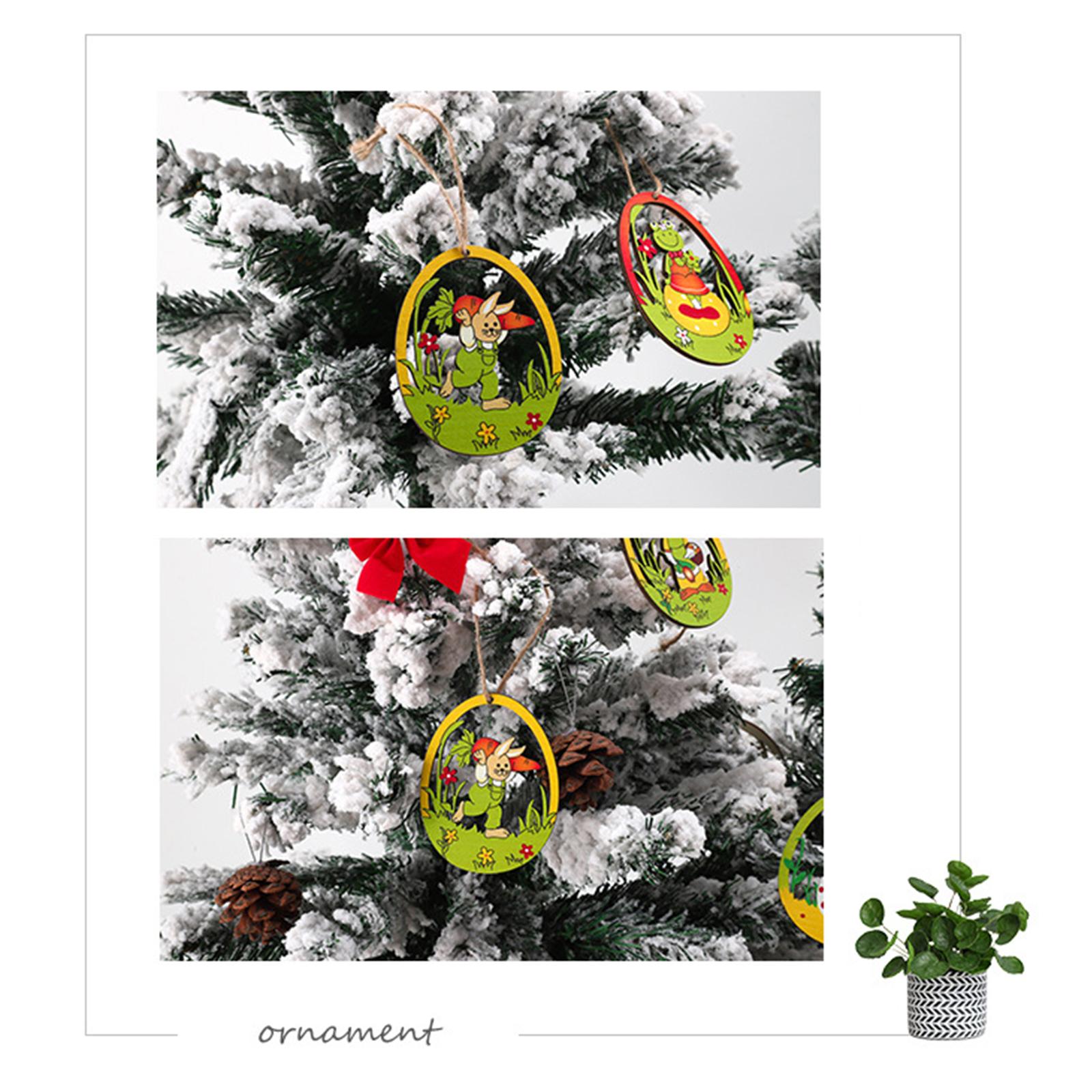 Set 10 Quả Trứng Phục Sinh Nhiều Màu Sắc Trang Trí Nhà Cửa