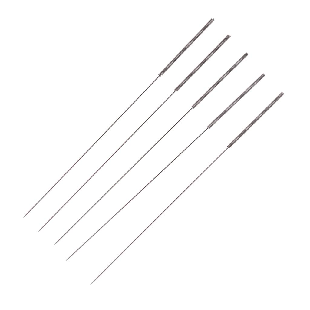 5Pcs Bendable 3D Printer Nozzle Cleaning Drill Needle 0.15/0.2/0.3/0.4mm
