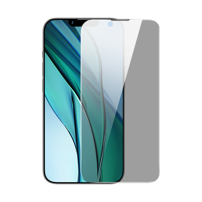 Kính cường lực chống nhìn trộm Baseus All-glass Crystal Peep-proof Tempered Glass Film for iP 14 2022