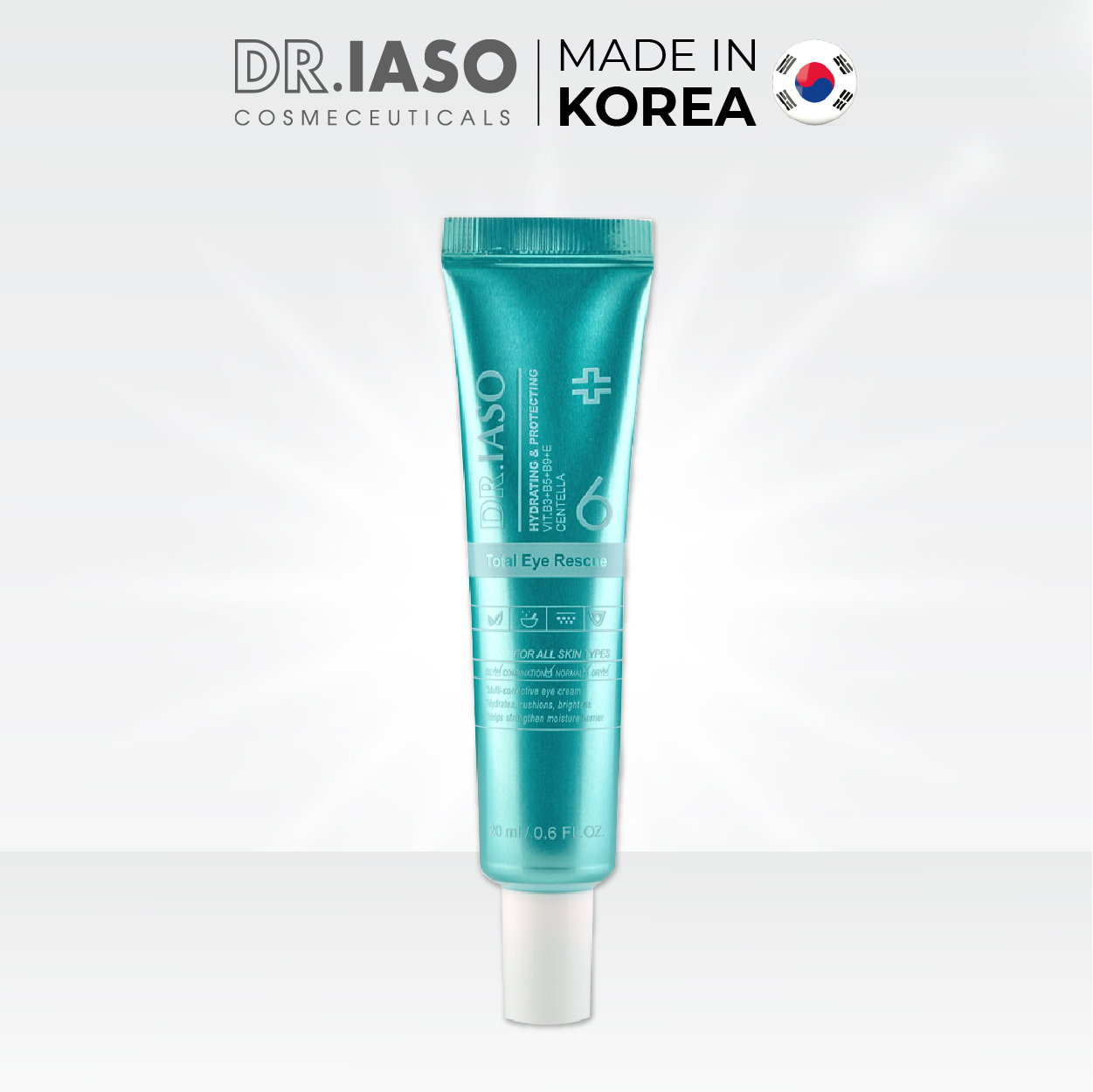 D35 Kem dưỡng mắt toàn diện Dr IASO Total Eye Rescue 20ml