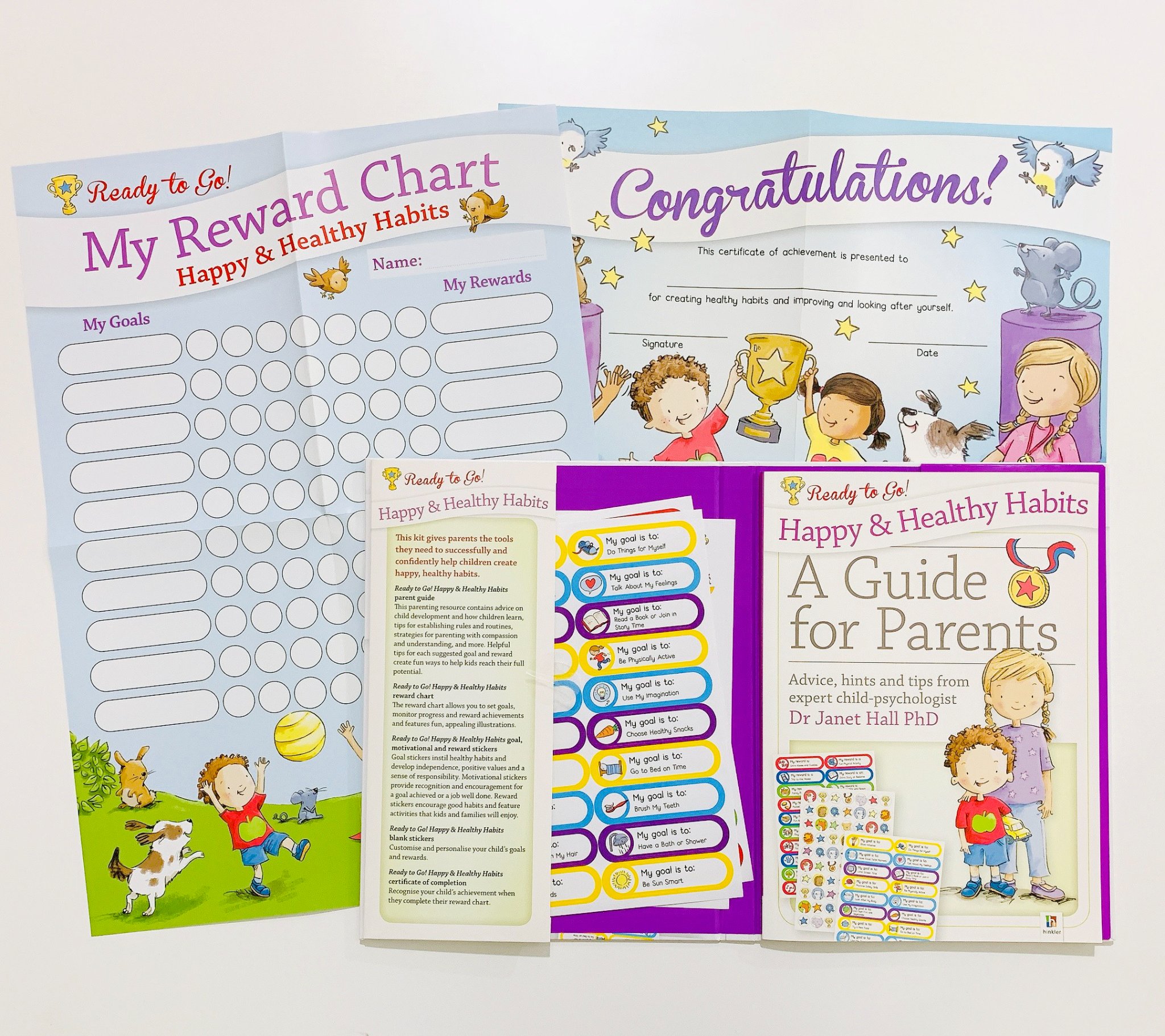 Ready to Go Reward Chart: Healthy & Happy Habits