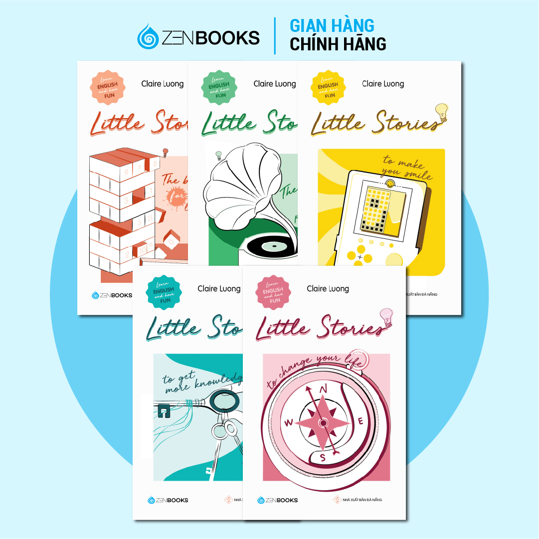 Combo Sách Học Tiếng Anh Little Stories 2 (5 Cuốn)