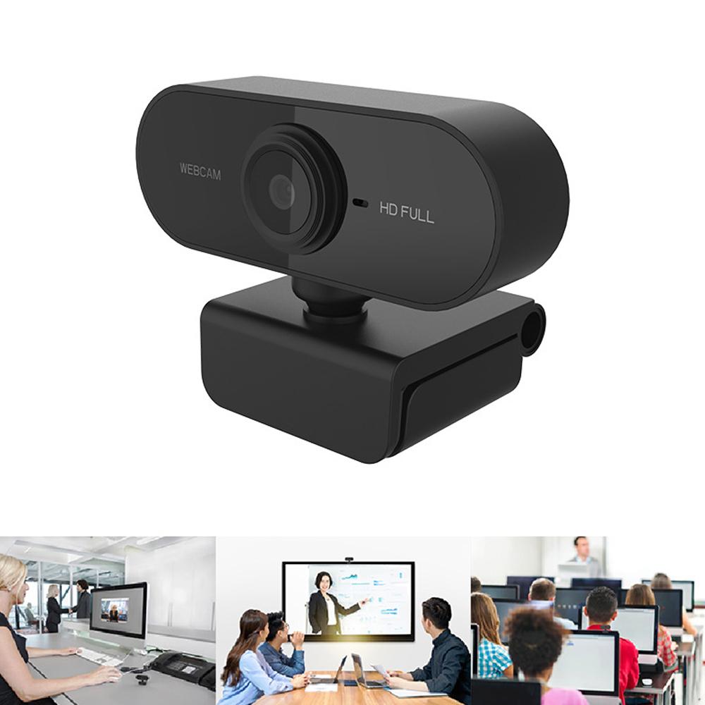 Camera web USB2.0 1080P FHD video độ phân giải cao Len hỗ trợ 360left ích hợp micro kỹ thuật số