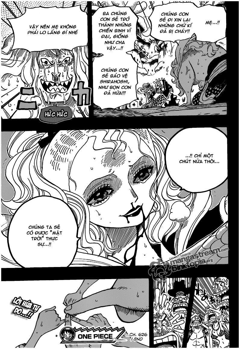 đảo hải tặc - one piece chapter 626 20