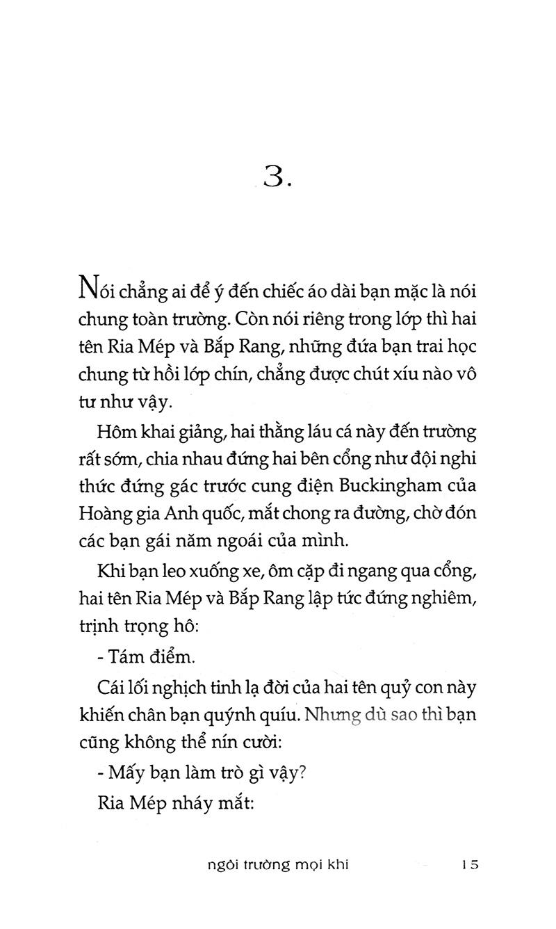 Ngôi Trường Mọi Khi (Tái Bản 2022)