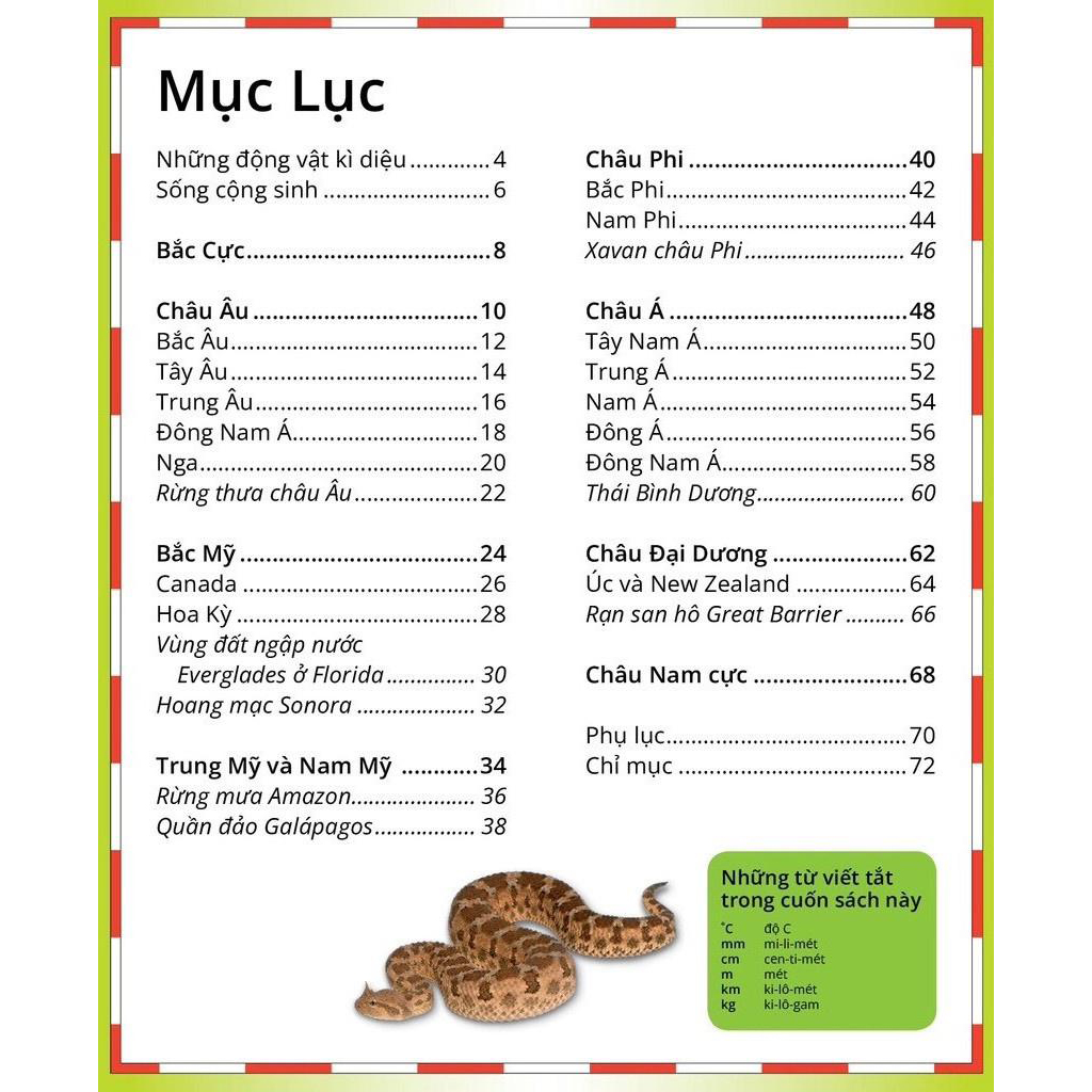 Sách Atlas Kỳ Thú Về Động Vật